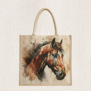 Custom Printed Jute Bag CPJB 1044